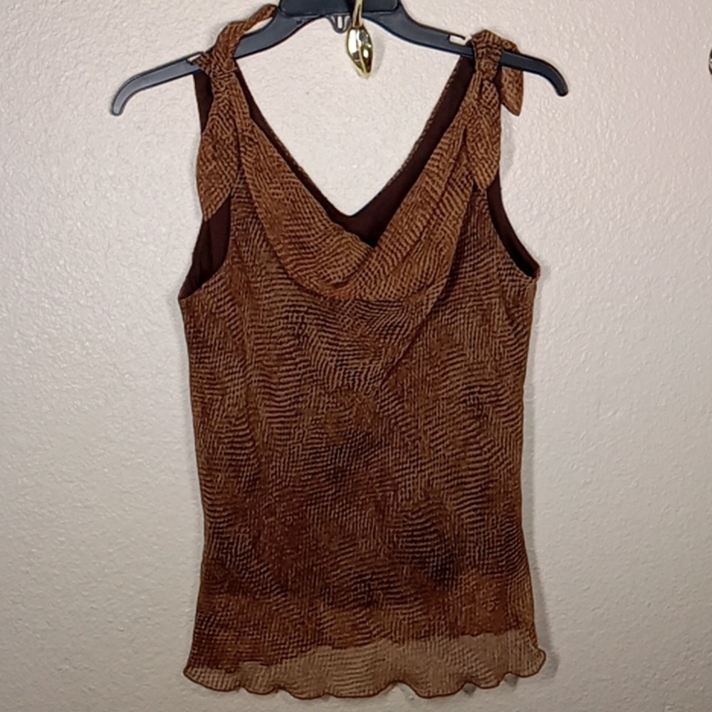 Snakeskin Top